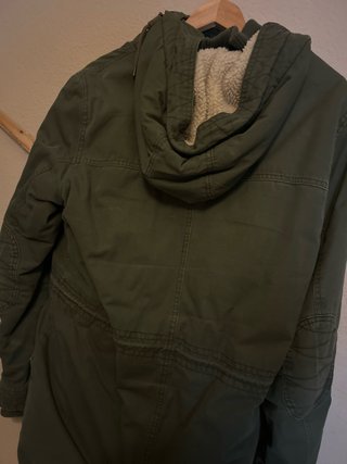 Parka verde Lefties Talla M