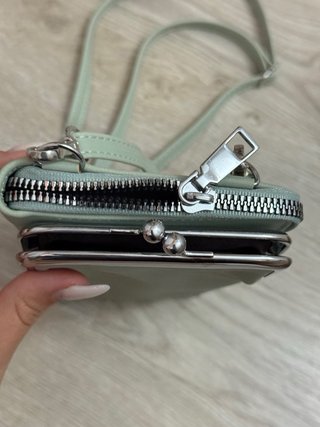 Bolso de hombro verde nuevo con etiqueta