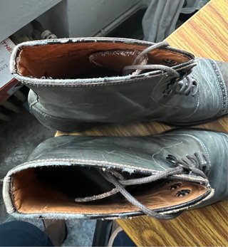Botines caqui de Francesco Benigno