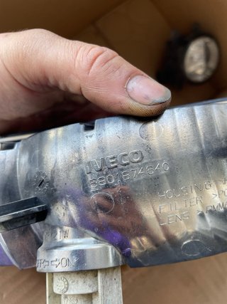 Pase rueda,intermitente y Antiniebla Iveco Daily