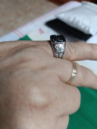 Anillo Sello Escorpión Acero 20mm