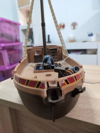Barco 3750 antiguo Playmobil Incompleto