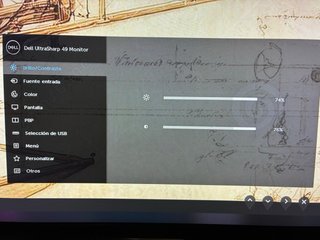 Monitor Dell U4919DW Negro