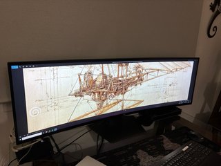 Monitor Dell U4919DW Negro
