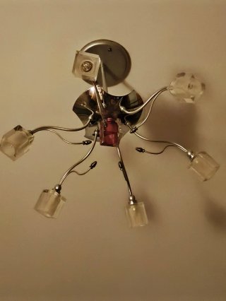 Lámpara de techo moderna 6 luces