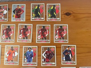 Colección cromos Extra Stickers fútbol Qatar 2022
