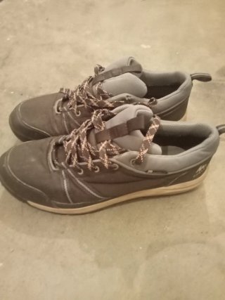 Zapatillas Trekking Quechua Marrón/Gris
