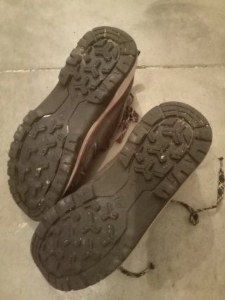 Zapatillas Trekking Quechua Marrón/Gris
