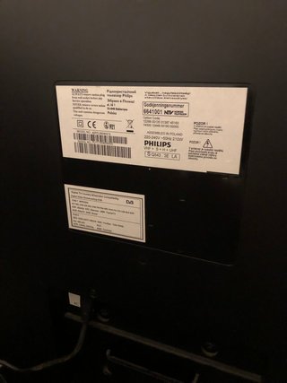 Televisor Philips 42 Negro