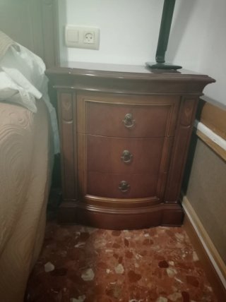 Dormitorio completo madera maciza
