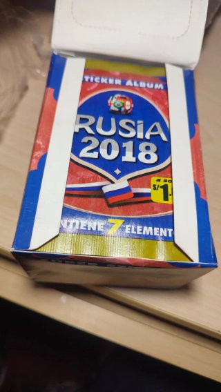 Bustine packets sobre Russia 2018 world Cup