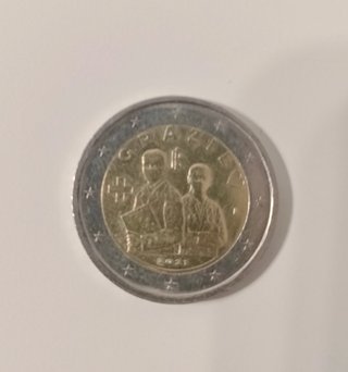 Lote 4 monedas 2€ Italia (2) /Austria/Croacia