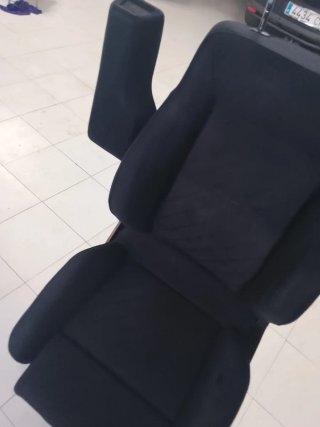 Sillón baquet negro