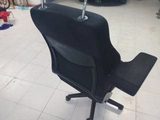 Sillón baquet negro