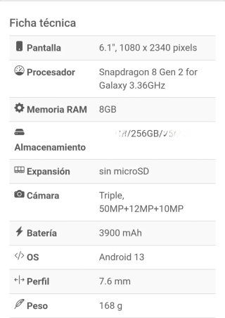 Samsung Galaxy S23 Lavanda