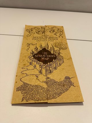 Mapa del Merodeador Harry Potter Noble Collection