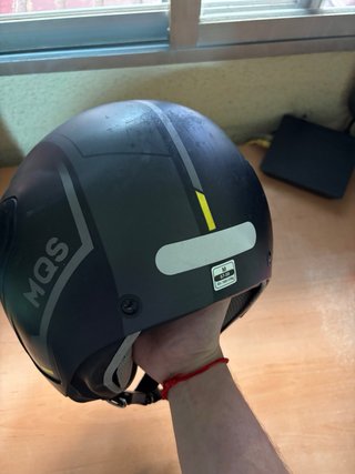 Casco MQS Cruzer Negro con Visera