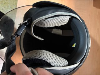 Casco MQS Cruzer Negro con Visera