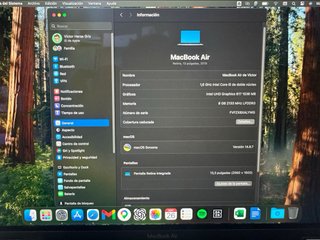 MacBook Air 2019 Intel Gris Espacial