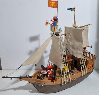 Playmobil 3550 Antiguo Barco Pirata Ingles Galeon