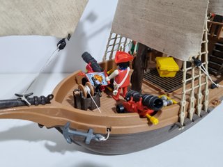 Playmobil 3550 Antiguo Barco Pirata Ingles Galeon