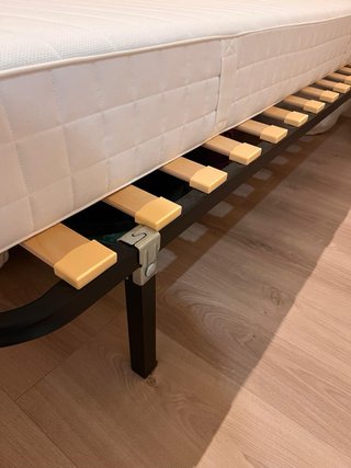 Colchón Ikea Mauranger y somier Ikea Krakhella