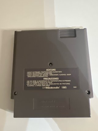 Super Mario Bros NES Español Caja