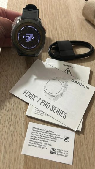 Garmin Fenix 7 Pro Solar Negro