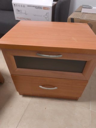 Pack 2 Mesas de Noche Madera