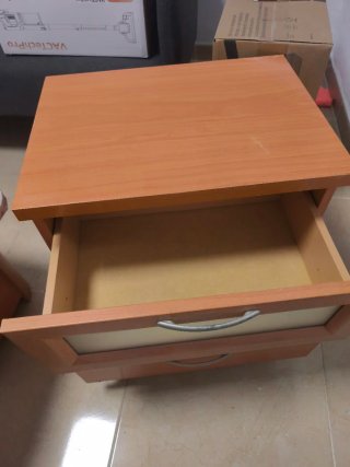 Pack 2 Mesas de Noche Madera