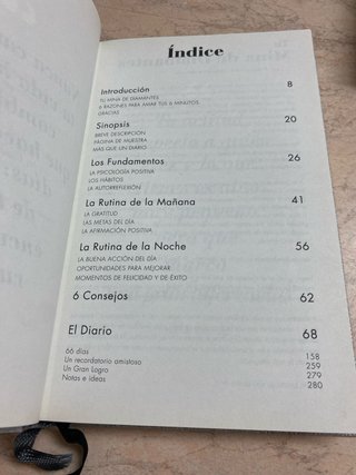 Libro El diario de los 6 minutos terapéutico NUEVO