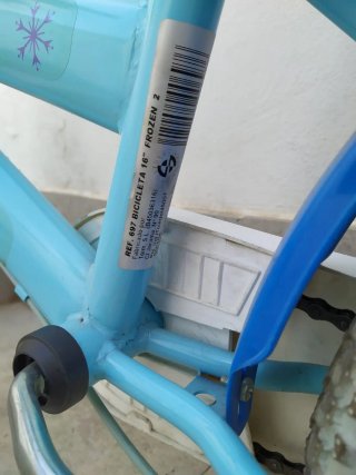 Bicicleta Frozen 16 para niña