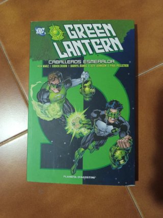 Green Lantern Caballeros Esmeralda