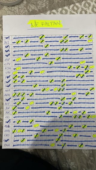 INTERCAMBIO Panini Mundial 2026 Cromos Intercambio