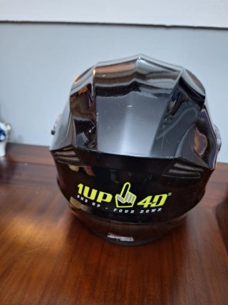 Casco Moto Jet Negro Medusa
