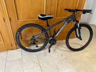 Bicicleta Rockrider St 100 27.5Gris/Azul