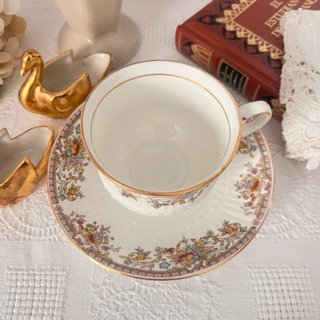 Taza y plato porcelana inglesa Balmoral