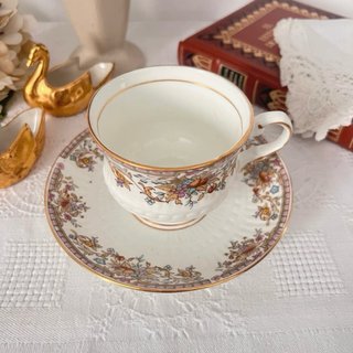 Taza y plato porcelana inglesa Balmoral