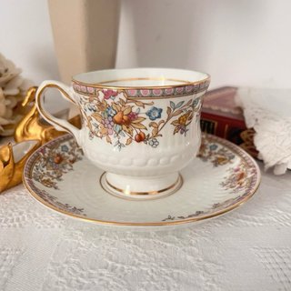 Taza y plato porcelana inglesa Balmoral