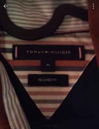Camisa Tommy Hilfiger Talla M (válido para L)