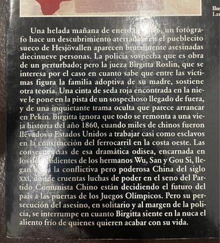 El Chino, Henning Mankell