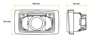 Proyector  LED Cabinas Tractor Cruce/Carretera