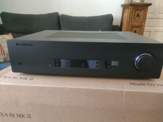 Amplificador Cambridge CXA81 MK2 Black.
