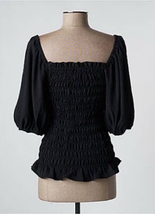 Top negro Kaffe plisado talla XS