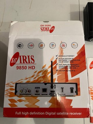 Decodificador Iris 9850 HD Satélite