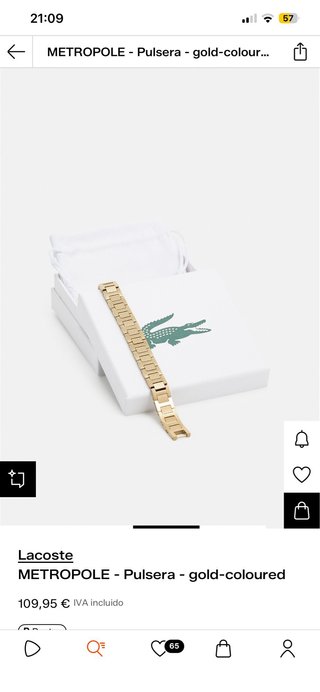 Pulsera Lacoste