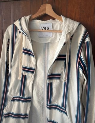 Giacca Zara con cappuccio a righe