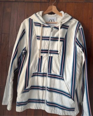 Giacca Zara con cappuccio a righe