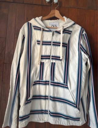 Giacca Zara con cappuccio a righe