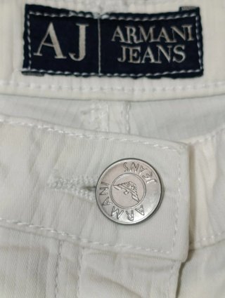 Armani Jeans Blancos Talla 31 Mujer